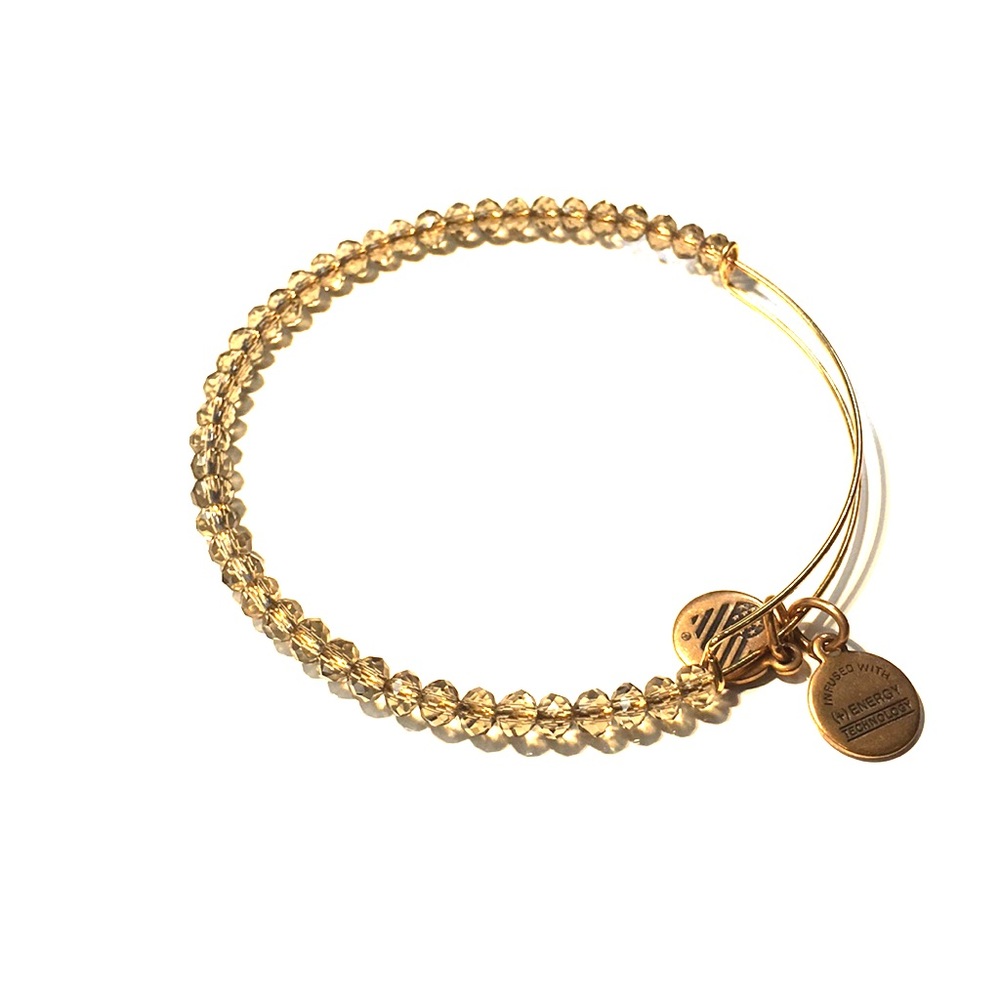 Alex and ani rhinestone bead bracelet